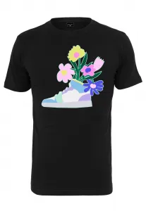 Women's T-shirt Flower Sneaker Tee black