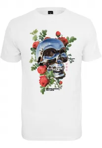 Chrome T-shirt Skull white