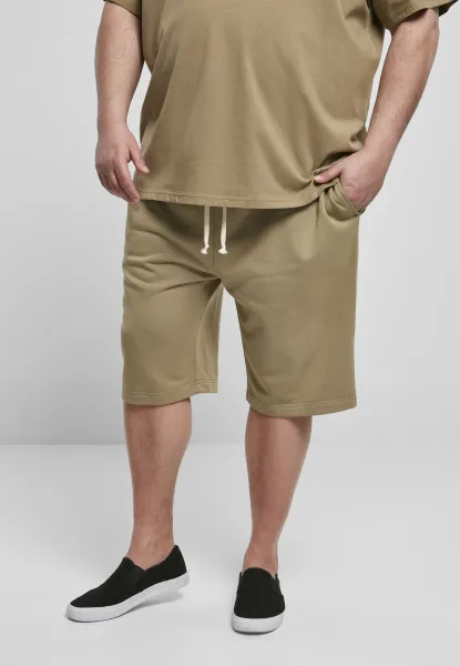 Trousers khaki shorts with low crotch