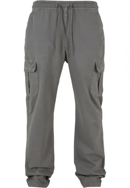 Cotton Cargo Pants Asphalt