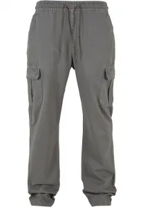 Cotton Cargo Pants Asphalt