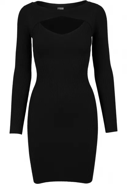 Women's Cut Out Dress Black