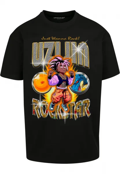 UZIJIN Heavy Oversize Tee black