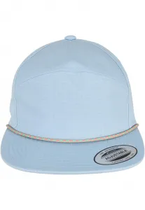 Color Braid Jockey Cap Light Blue