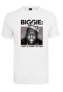 White T-shirt Biggie Crown