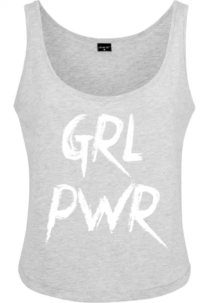 Women's GRL PWR Tank heather gray