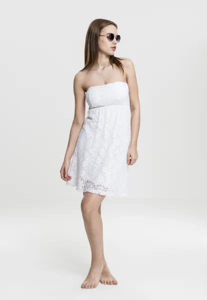 Women's lace dress white