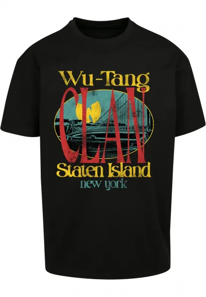 Wu Tang Staten Island Black T-Shirt