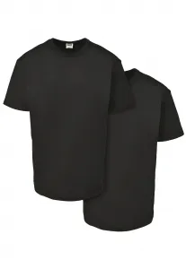 Organic Basic T-Shirt 2-Pack Black+Black