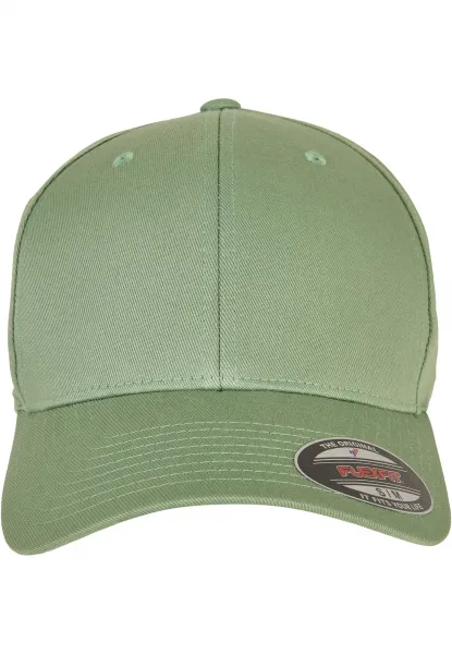 Wooly Combed Green Cap