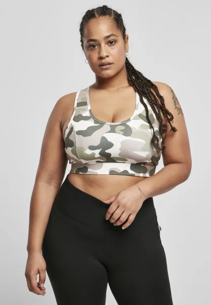 Dámska športová podprsenka Tech Mesh Dukrose camo