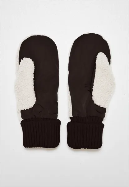 Basic Sherpa gloves black/white