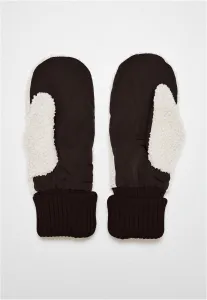 Basic Sherpa gloves black/white