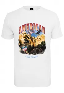 White American Life Mount Roushmore T-shirt