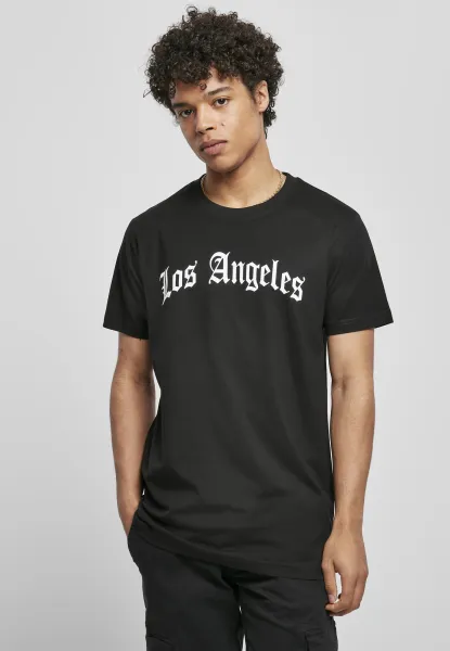 Black T-shirt with Los Angeles inscription
