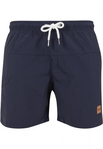 Men's Swimsuit Block Navy Blue