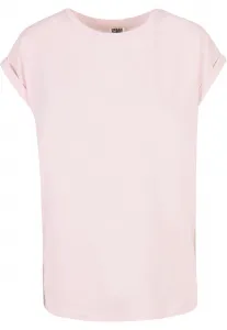 Women's Organic T-Shirt with Extended Shoulder Pink