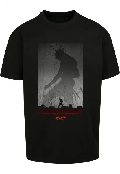 Oversize black t-shirt cannot be changed
