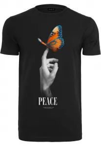Black Peace Butterfly T-Shirt