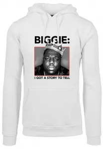 Biggie Crown Hoody white