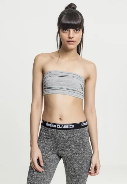 Women's Bandeau Top Grey