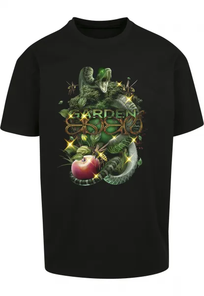Garden Of Eden Oversize Tee Black
