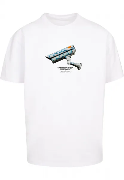 CCTV oversize t-shirt white