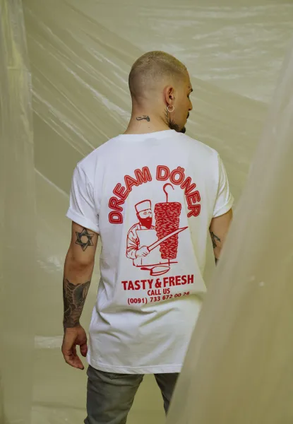 Dream Kebab Tee white