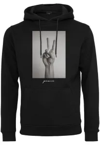 Peace Sign with Hood Black
