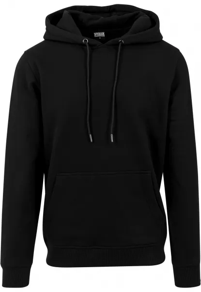 Basic Sweat Hoody Black