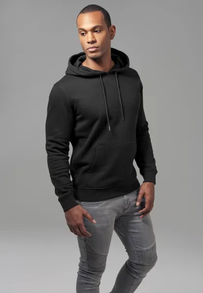 Basic Sweat Hoody Black
