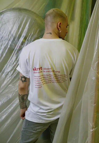 To Noise Tee White