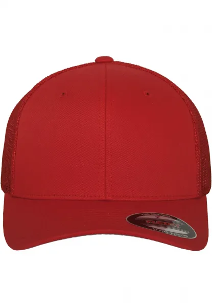 Mesh Trucker Cap Red