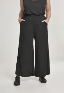 Dámske čierne modalové culottes