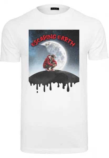 White T-shirt Escaping Earth