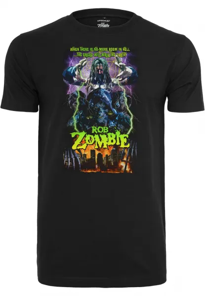 X Rob Zombie Heavy Overize Deluxe T-Shirt Black