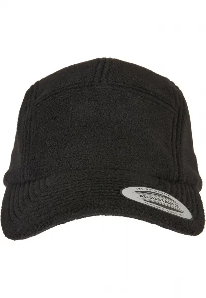 Polar Fleece Jockey Cap Black