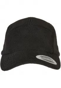 Polar Fleece Jockey Cap Black