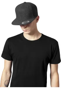 Melton Wool Snapback Dark Grey