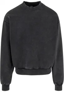 Acid Washed Crew black