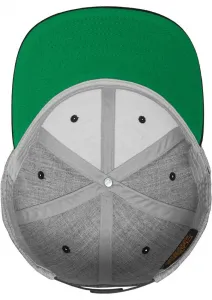 Classic Snapback Cap Grey/Green/Black