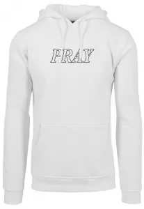 Pray Hands Hoody White