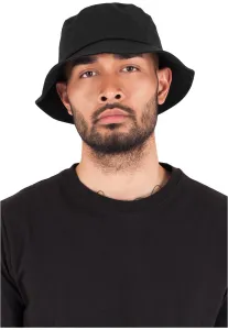 Flexfit Cotton Twill Bucket Cap, Black