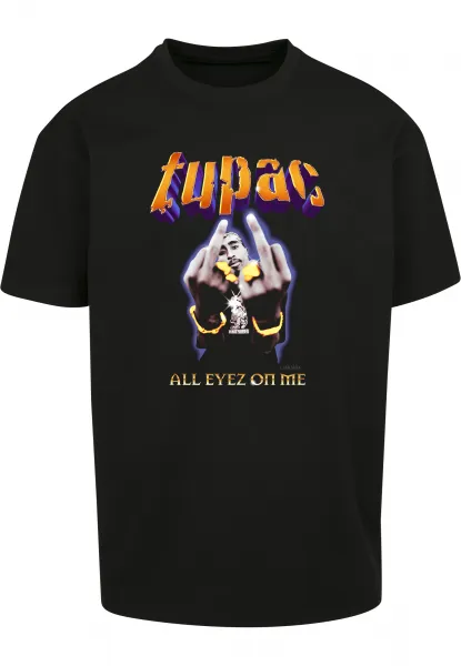 Tupac Thug Passion Oversize T-Shirt Black