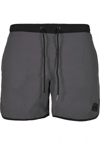 Retro swimsuit black/dark shadow