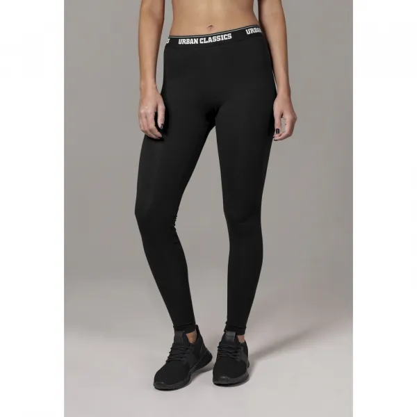 Dámské legíny Urban Classics Ladies Logo Leggings