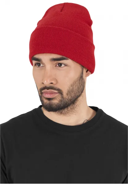 Long Heavyweight Cap Red