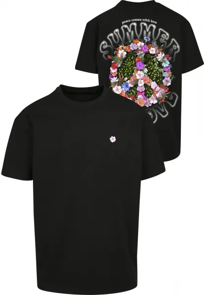 Oversize t-shirt Summer Of Love black