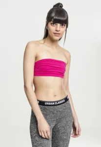 Women's Fuchsia Bandeau Top