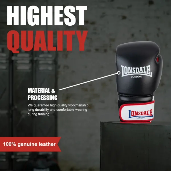Lonsdale kožené boxerské rukavice